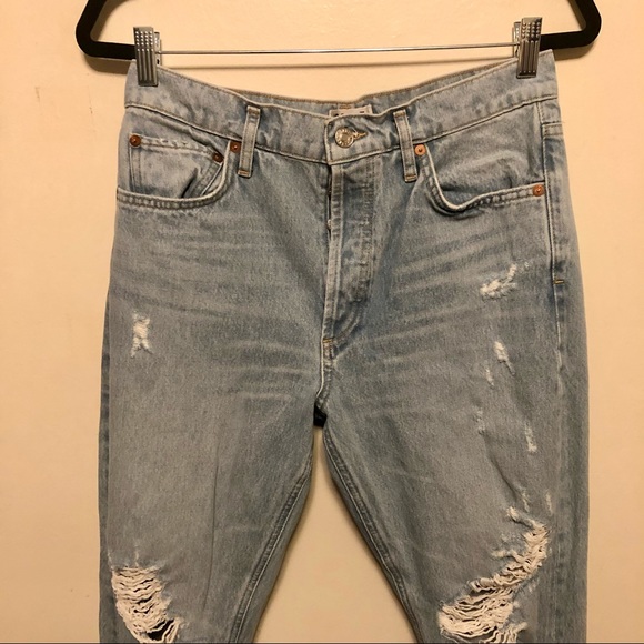 Agolde Jamie Hi Rise Classic Jeans Ever More 28 - Picture 3 of 10